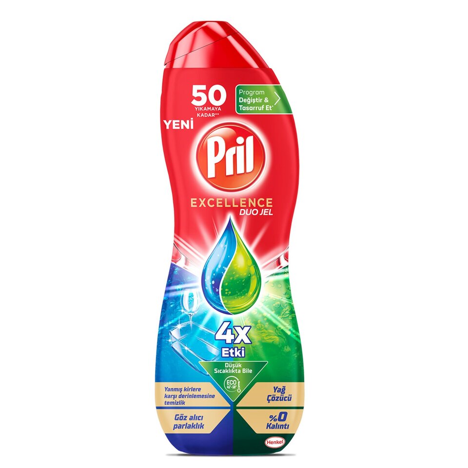 PRİL EXCELLENCE JEL 900 ML-YAĞ ÇÖZÜCÜ VE HİJYEN